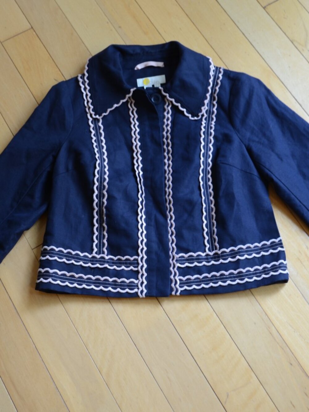 Boden Agar Scallop Jacket US 6 - Picture 2 of 12